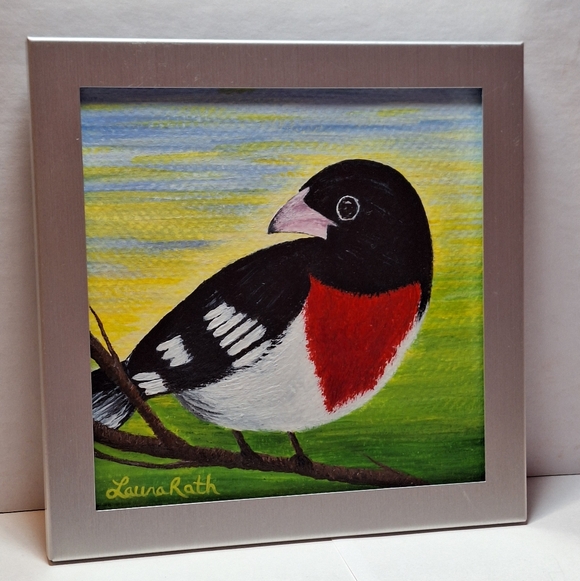 "Bliss" Hand-painted Acrylic Painting - Picture 14 of 15